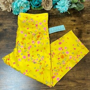 Ideology Women's Compression Active Cropped Leggings, L